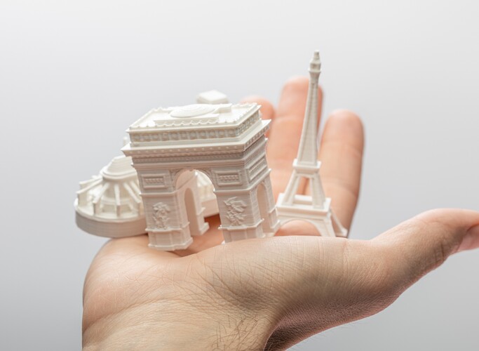 3D-gedruckte Teile
